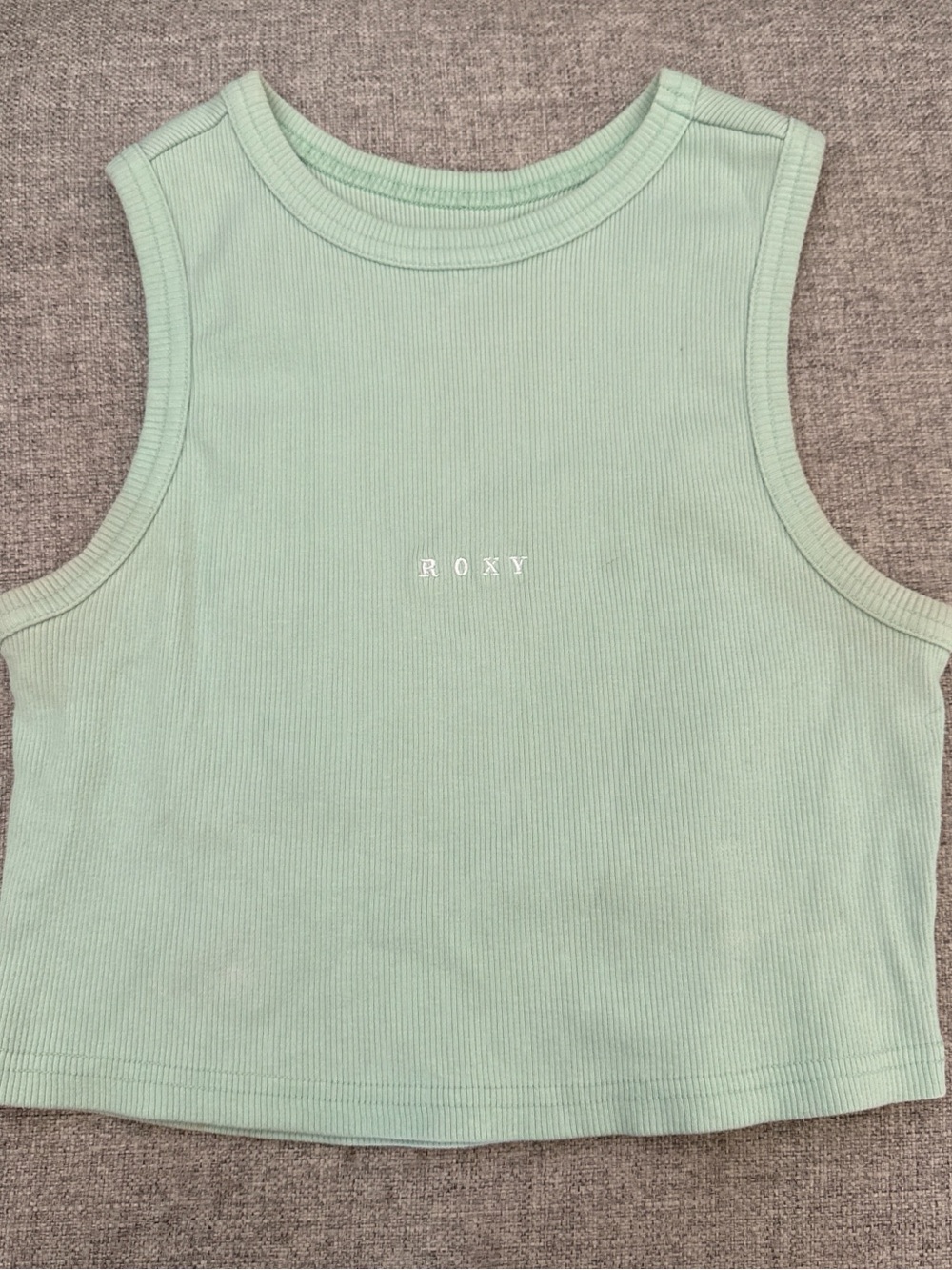 Roxy Women’s Mint Ribbed Tank Top